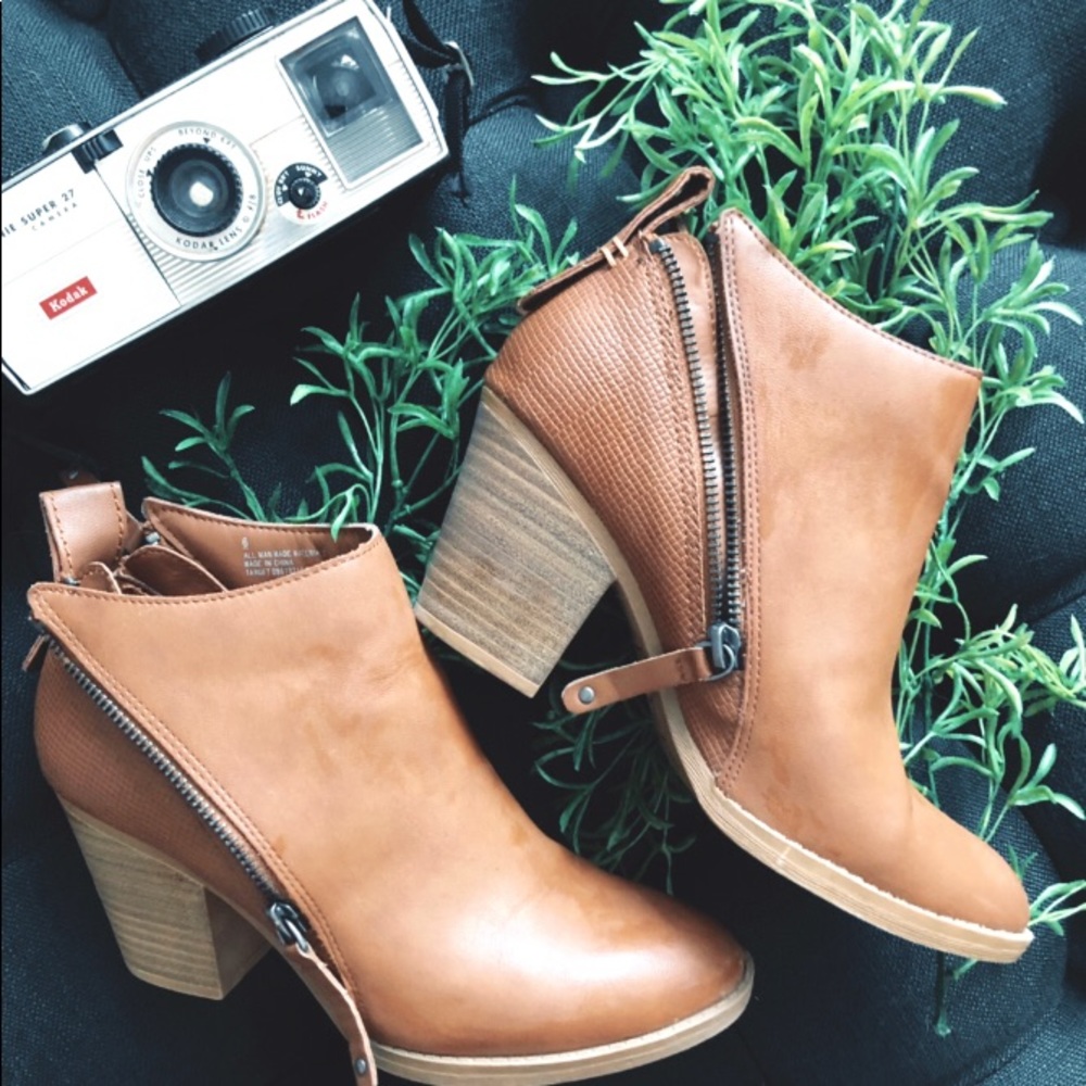 Adorable Tan Booties